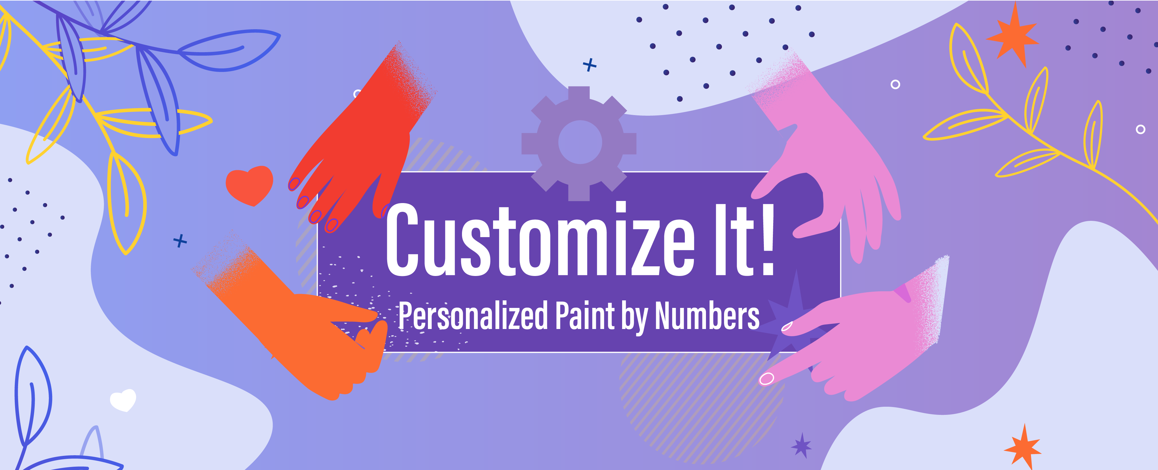 Customize It! Personalized Paint by Numbers