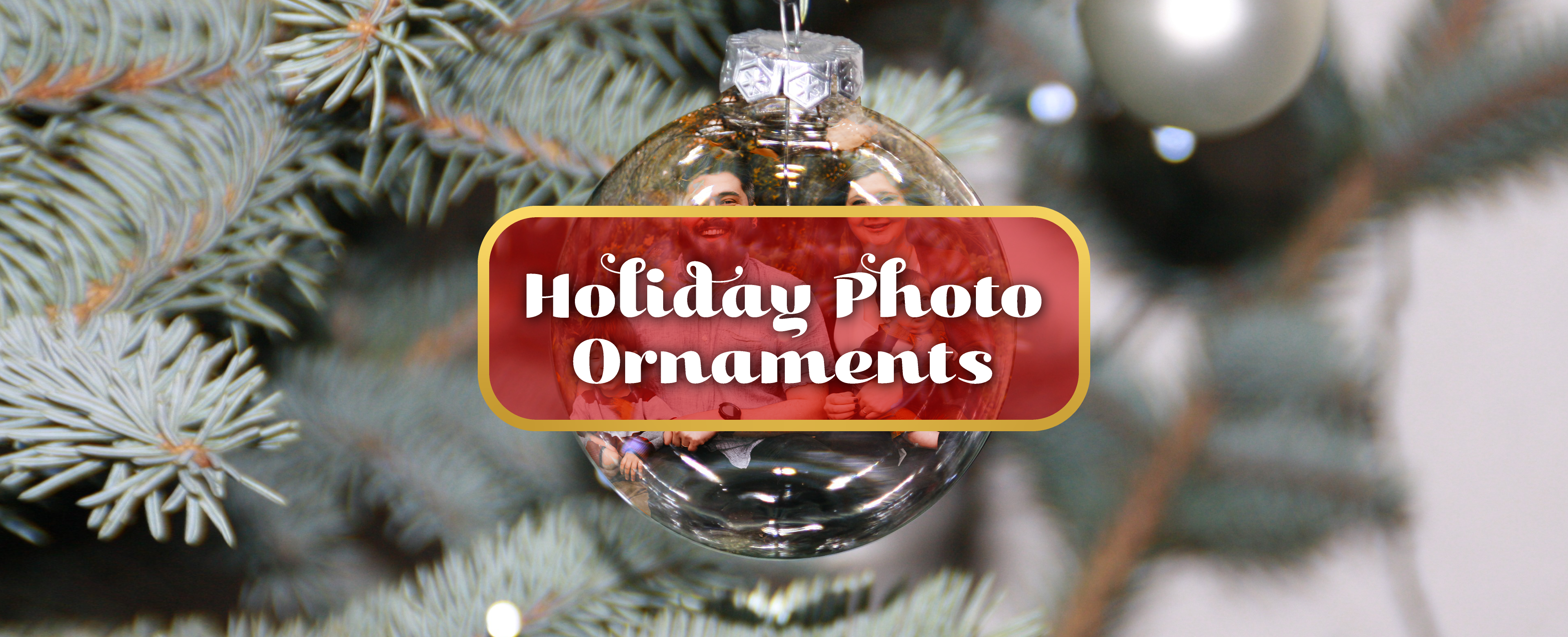 Canceled-Holiday Photo Ornaments 