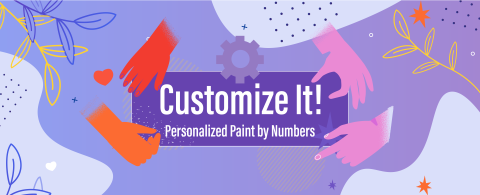 Customize It! Personalized Paint by Numbers