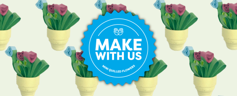 Make With Us: Mini Quilled Flowers