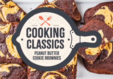 Cooking Classics Peanut Butter Cookie Brownie