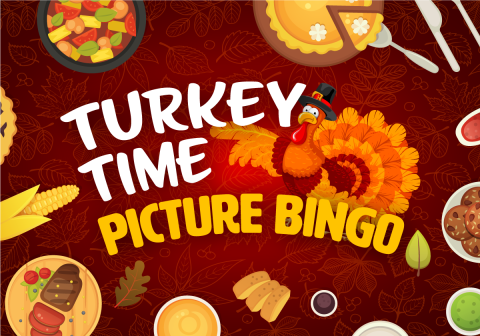 Turkey Time Picture Bingo