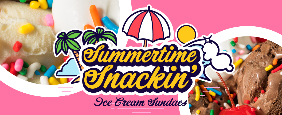 Summertime Snackin': Ice Cream Sundaes