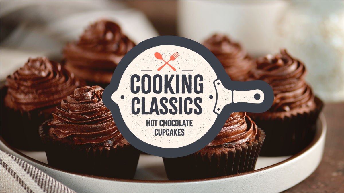 Cooking Classics: Hot Chocolate Cupcakes